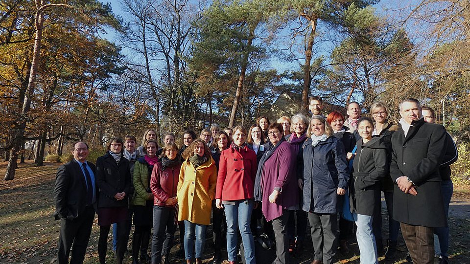 Gruppenfoto 19. Vernetzungstreffen Kita- und Schulvernetzungsstellen