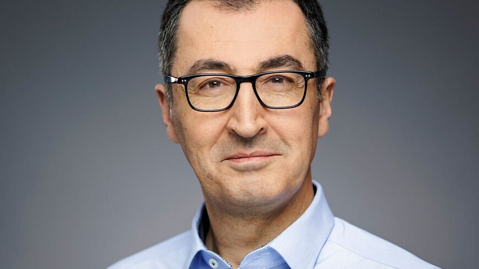 Porträt Cem Özdemir Bundesminister für Ernährung und Landwirtschaft