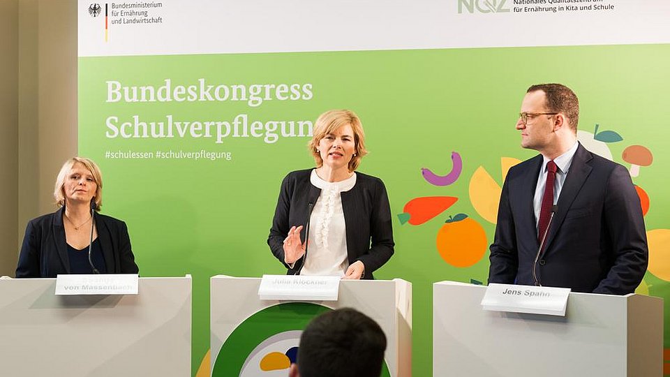 Pressekonferenz mit Bundesministerin Julia Klöckner und Bundesminister Jens Spahn 