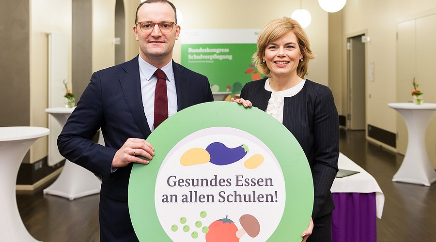 Bundesgesundheitsminister Jens Spahn und Bundesernährungsministerin Julia Klöckner