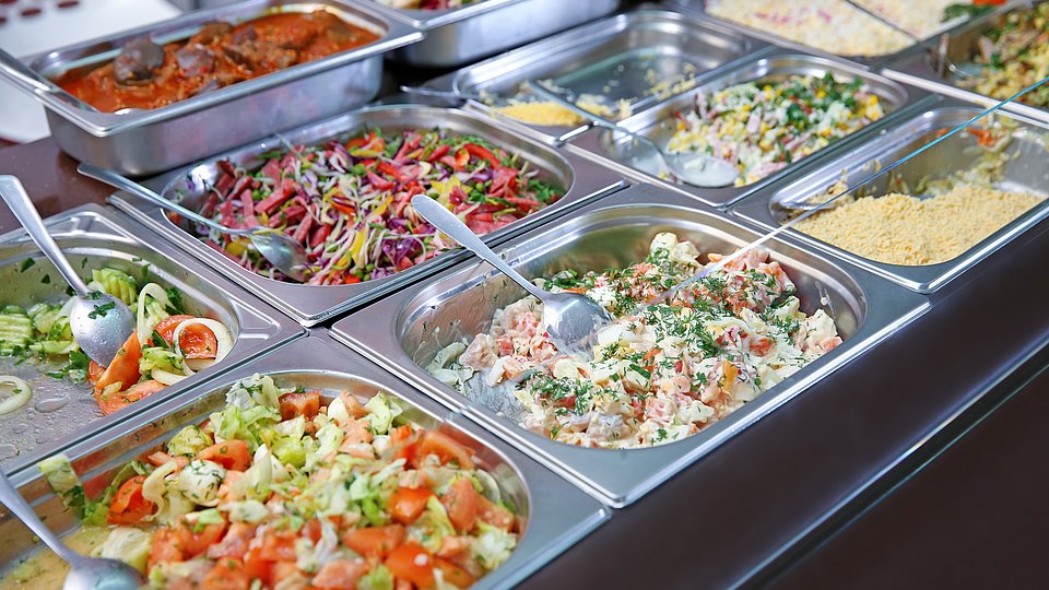 Buntes Salatbuffet 