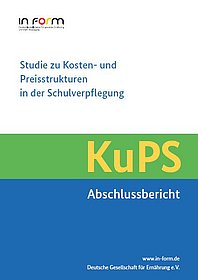 Abschlussbericht der DGE zu Kosten- und Preisstrukturen in der Schulverpflegung 2019